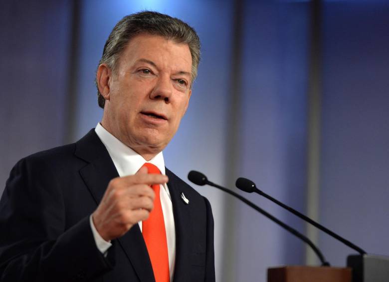 El presidente de la República, Juan Manuel Santos, canceló su participación en la décima edición del Foro Económico Mundial para América Latina. FOTO ARCHIVO