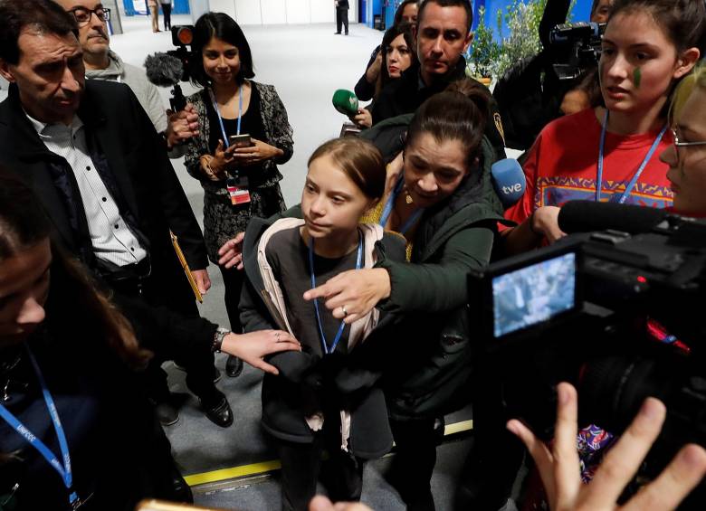 Greta Thunberg está diagnisticada con síndrome de asperger. FOTO Efe