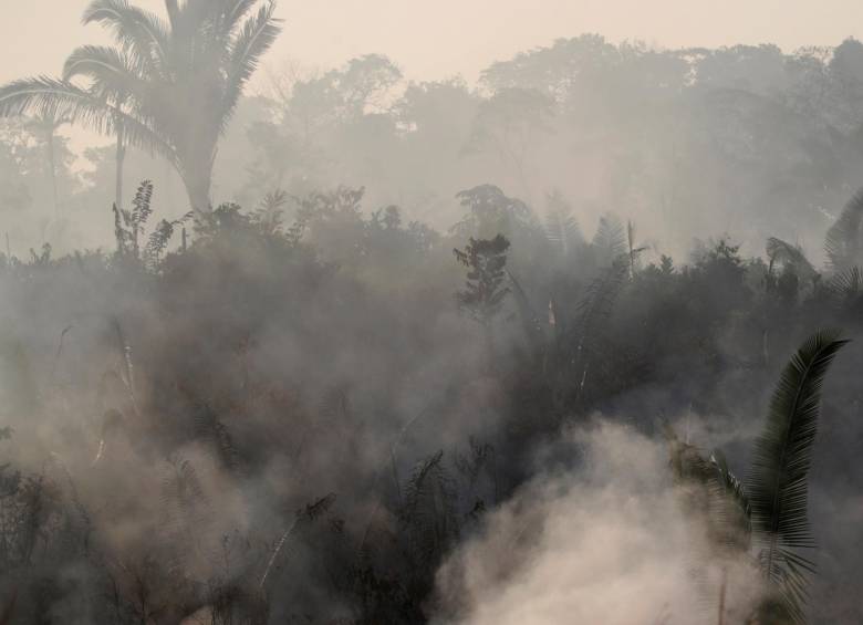 Incendios en la Amazonia brasileña. FOTO: REUTERS