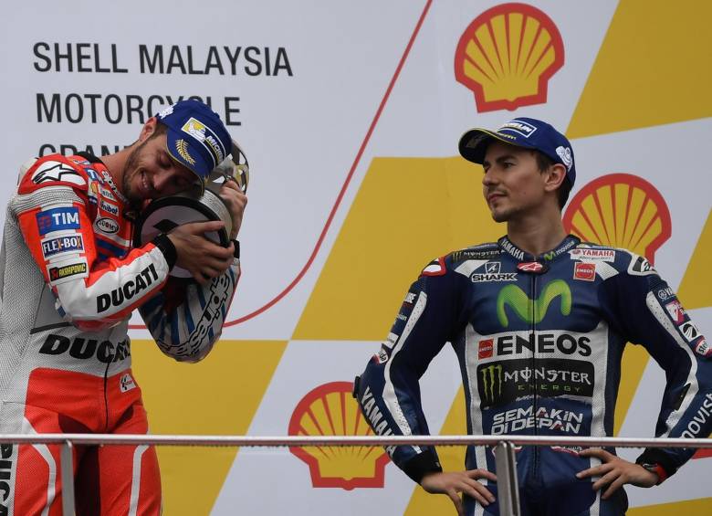 MotoGP: podio de Dovizioso