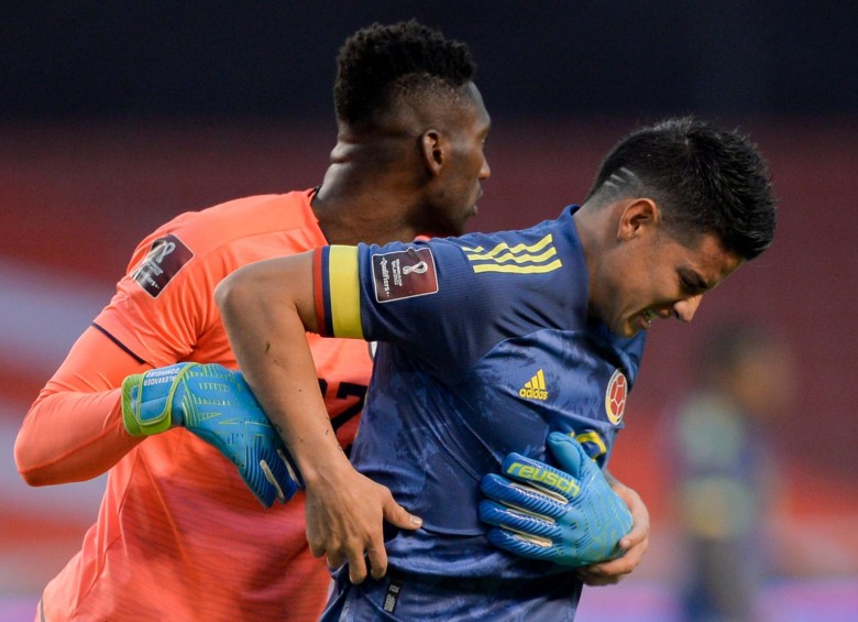 Colombia perdió 6 puntos de 6 posibles en la última doble fecha de Eliminatoria. FOTO AFP