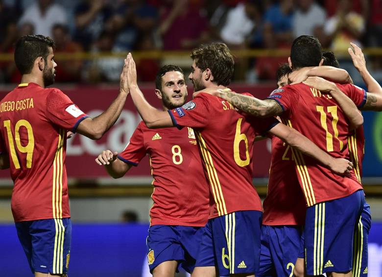 España ganó 8 - 0 ante Liechtenstein. FOTO AP