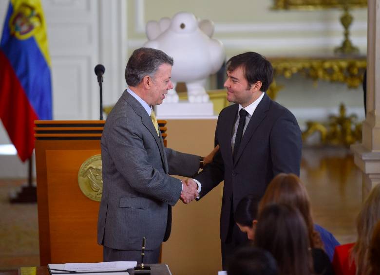 El ministro de Vivienda, Jaime Pumarejo, asumió el cargo hace apenas dos meses. FOTO COLPRENSA