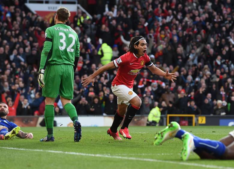 Falcao García anotó su cuarto gol en la Liga Inglesa. FOTO AFP.