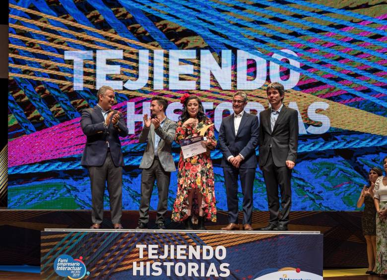 La empresa de Betsy Juliana Rodríguez Rojas y su esposo Robinson Duque ganaron el premio Famiempresario del Año 2019. FOTO: CORTESÍA INTERACTUAR