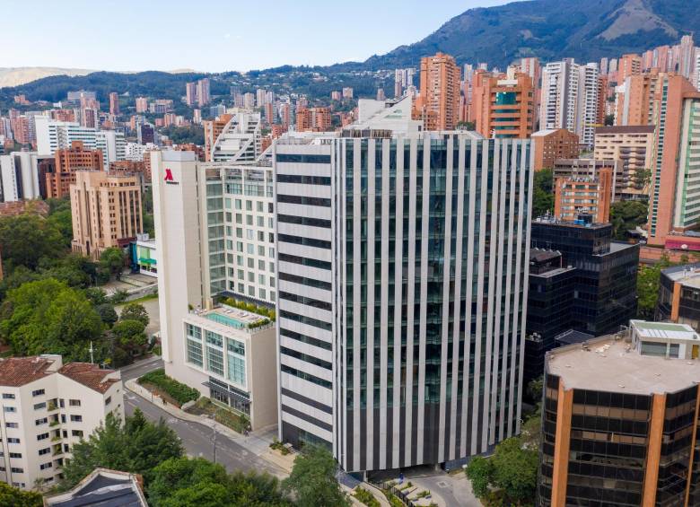 La inversión para este edificio fue de 55.700 millones de pesos. FOTO: Pactia.