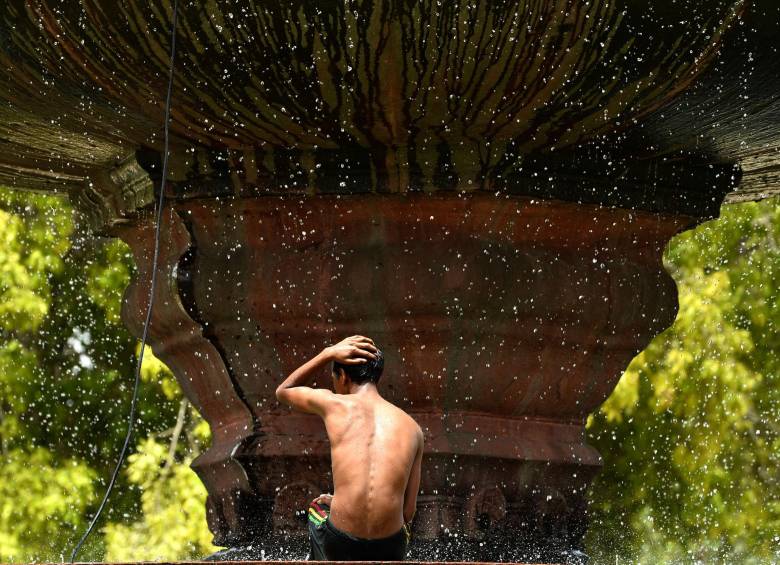 La mayoría de personas en la India han fallecido por deshidratación durante esta oleada de calor. FOTO AFP