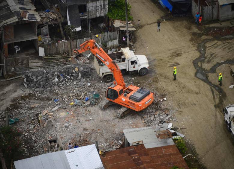 El epicentro se situó a 10 kilómetros de profundidad en la provincia de Esmeraldas. FOTO AFP