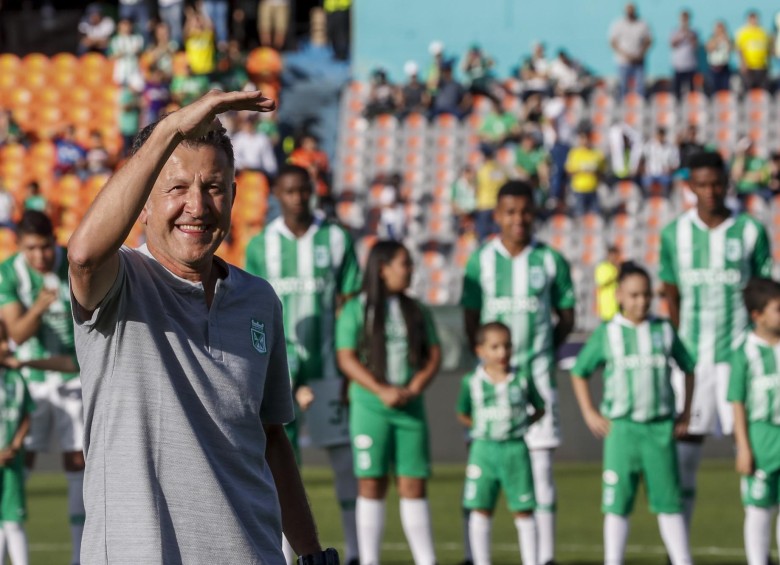 Juan Carlos Osorio cumplió este sábado 150 partidos por Liga colombiana. FOTO: JAIME PÉREZ