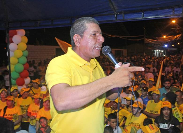 El alcalde electo de Nechí, Marcos Madera. FOTO Facebook.