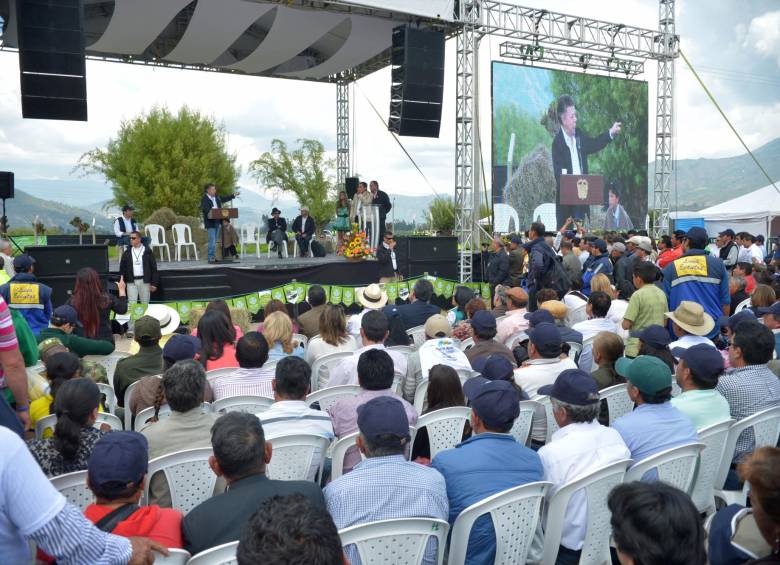 Santos indicó que le planteará el tema al Presidente de Ecuador, Rafael Correa. FOTO SIG.