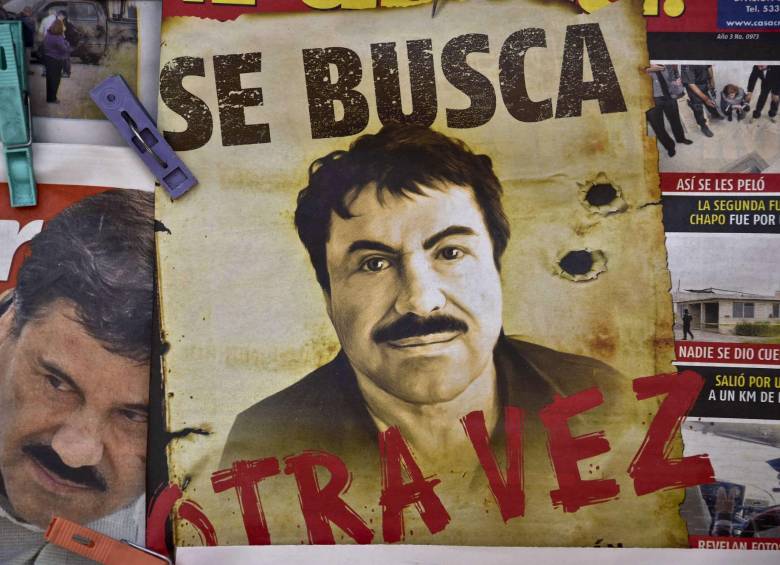 El perfil de “El Chapo” es tan notorio en Estados Unidos que la DEA lo incluyó el pasado 16 de julio en su lista de fugitivos. FOTO AFP