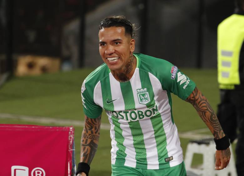 Dayro llegó a 5 goles con Nacional en la presente temporada, cuarto tanto por Liga Águila 2018. FOTO juan antonio sánchez