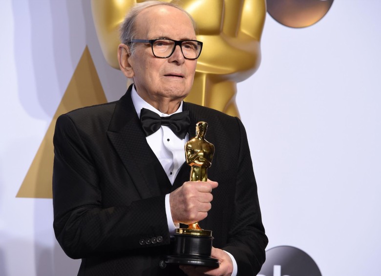 En 2016 ganó un premio Oscar por la banda sonora de “Los 8 más odiados” (2015) de Quentin Tarantino. Foto: AFP