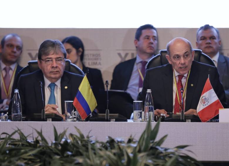 Cumbre del Grupo de Lima sobre Venezuela. Foto: Colprensa