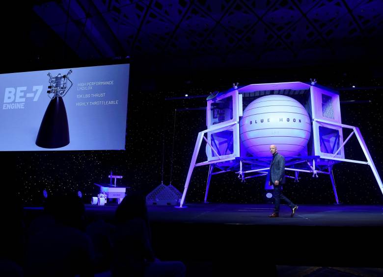 Blue Moon, la nave que podría llevar humanos a la Luna 