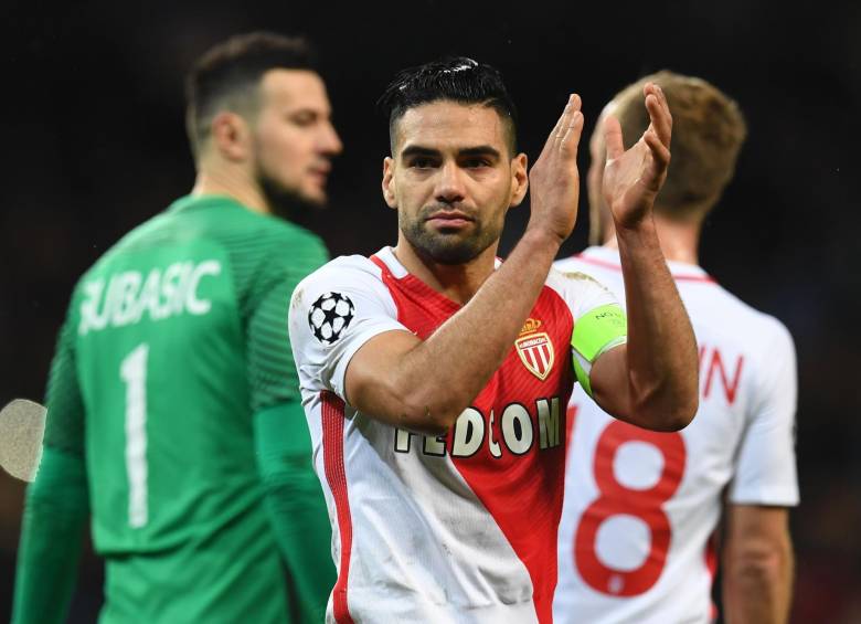Falcao llegó a 6 goles con el Mónaco en la Champions y 10 en su palmarés en Europa. FOTO AFP