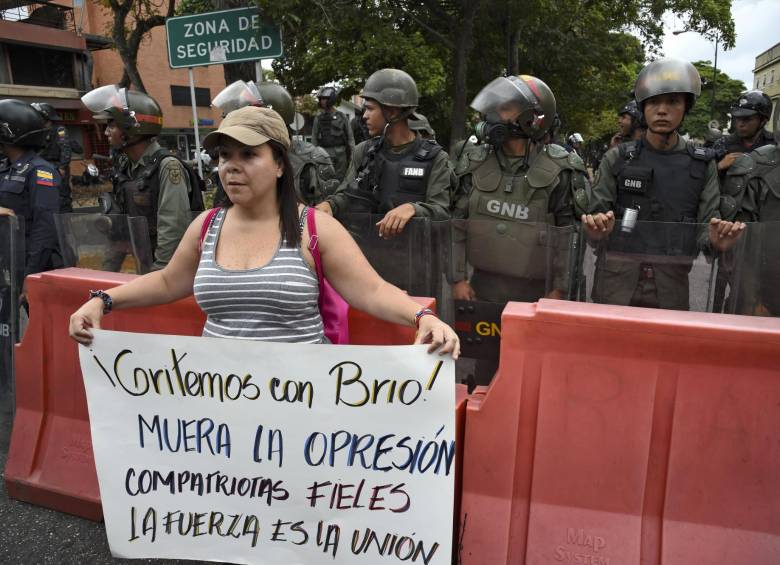 Venezuela vive una crisis sin precedentes en la historia reciente. Foto AFP.