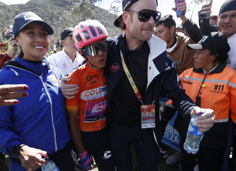 El antioqueño Sergio Higuita ganó su primer Tour Colombia. FOTO MANUEL SALDARRIAGA