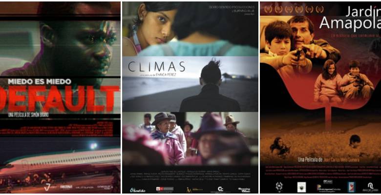 Estas fueron algunas películas colombianas estrenadas este año. FOTOS Cortesía