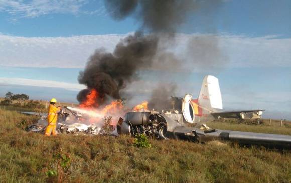 Fotos Cortesía Bomberos de Colombia