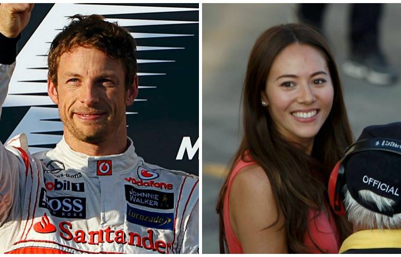 Jenson Button y Jessica Michibata se casaron en Hawai. FOTOS archivo