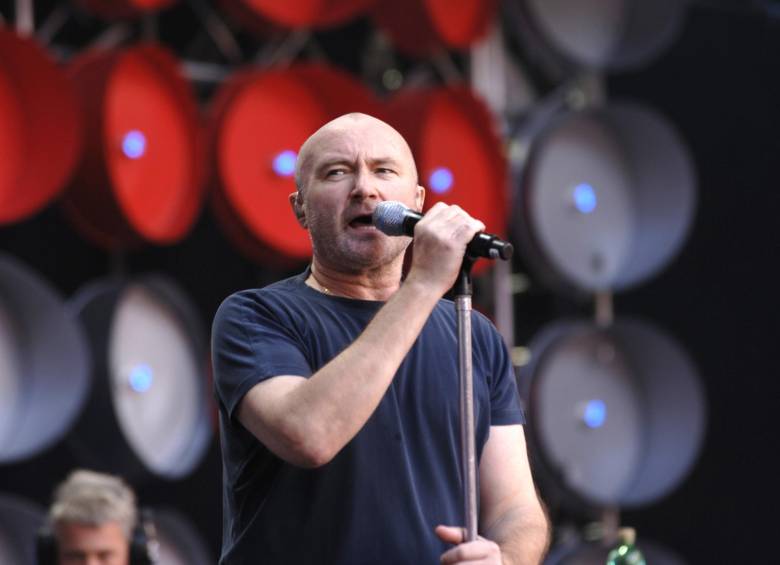 Phil Collins no graba un disco desde 2002. FOTO Archivo