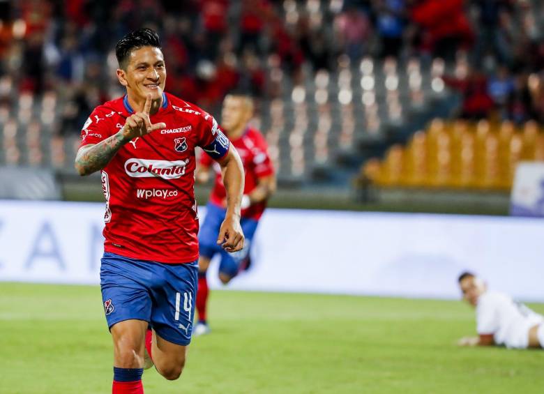 Germán Cano, goleador del DIM. FOTO Colprensa