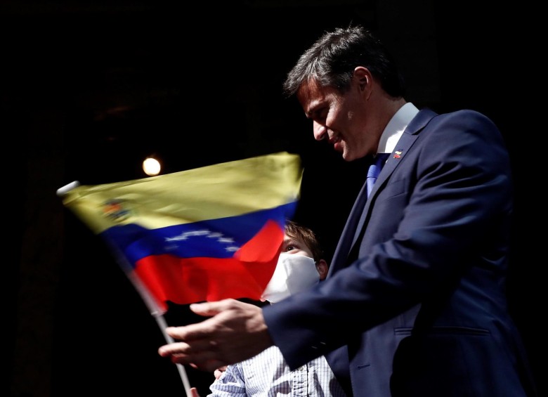 Leopoldo López habló su salida de Venezuela y sus planes políticos. FOTO: EFE