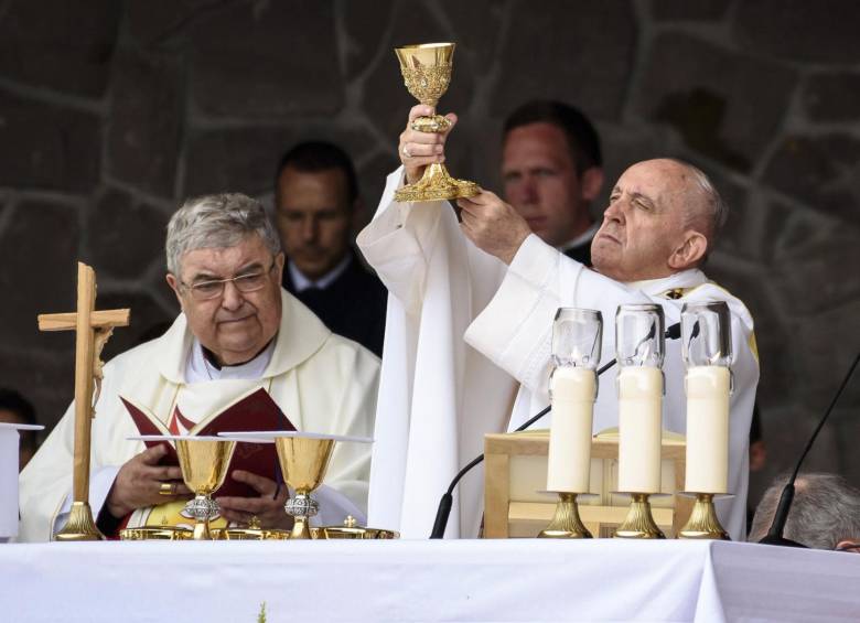 El Papa Francisco en su visita a Rumania. Foto: EFE