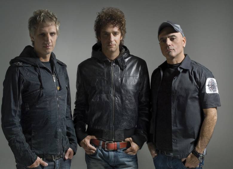 Charlie Alberti, Gustavo Cerati y Zeta Bosio eran Soda Stereo. FOTO Cortesía Ocesa.