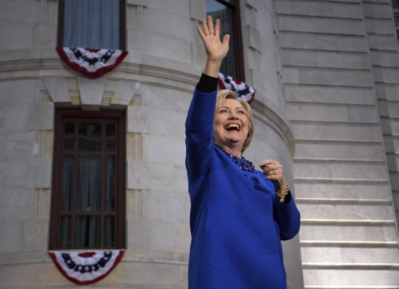 Clinton realizó fuerte campaña en FIladelfia, ciudad símbolo de la independencia y la más poblada de Pennsylvania. FOTO Reuters