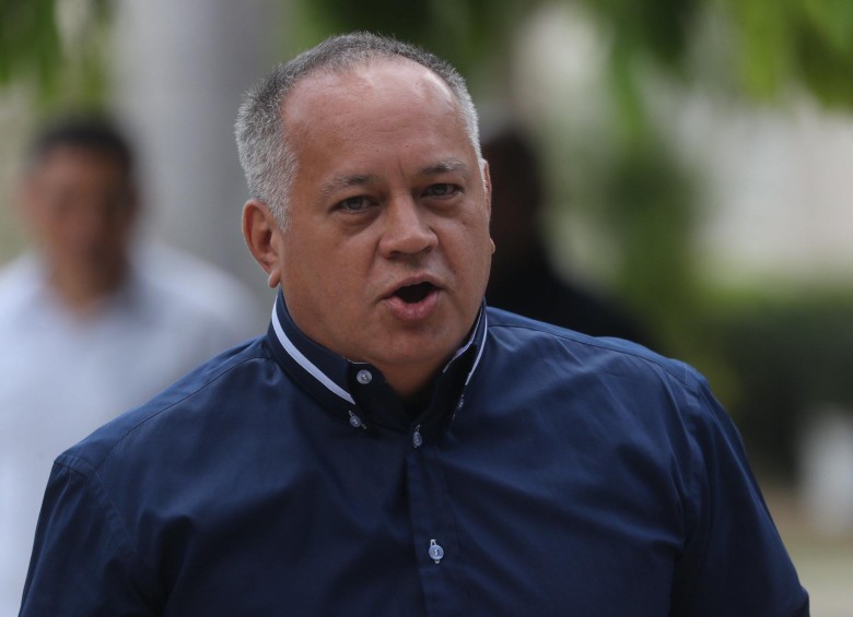 Diosdado Cabello, número dos del chavismo. FOTO: EFE