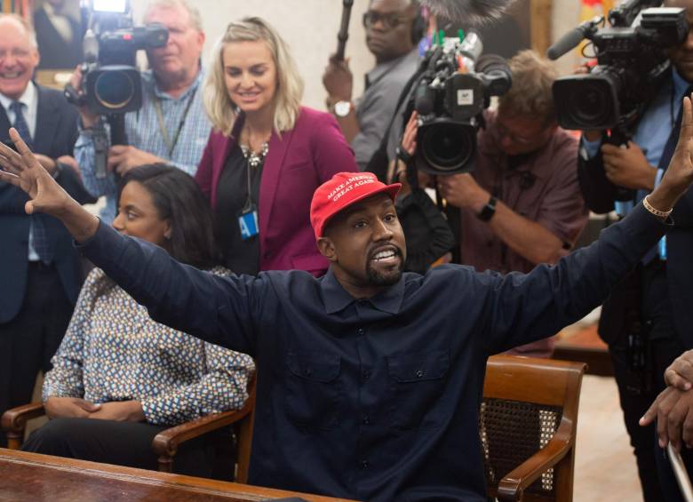 Kanye West podría restar votos al que se vislumbra seguro candidato demócrata, Joe Biden. FOTO AFP