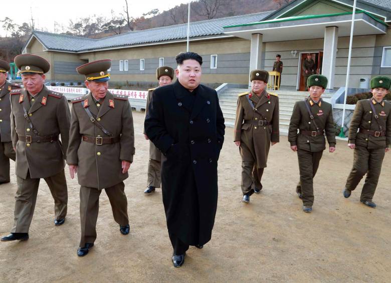 El régimen de Kim Jong-Un ha amenazado en numerosas ocasiones con disparar o bombardear la torre, que considera una “provocación” amparada por el Gobierno de Corea del Sur. FOTO AFP