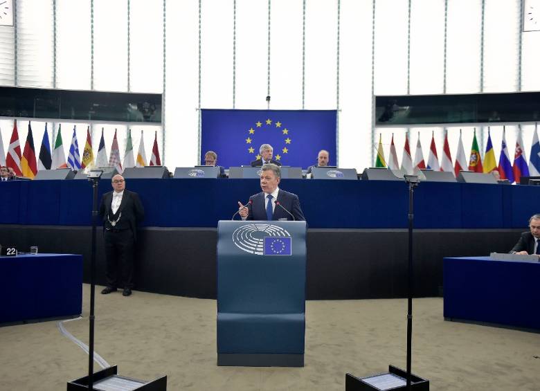 El presidente de la Juan Manuel Santos. Foto: Cortesía