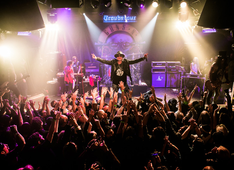 Guns N ‘Roses se encuentra actualmente viajando por Europa en su gira Not In This Lifetime. FOTO: Instagram