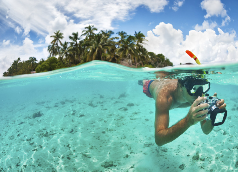 Para el próximo año se espera que los viajeros piensen más en sus destinos, es decir, que la experiencia sea significativa. Por ejemplo, ir a bucear para experimentar. FOTO colprensa