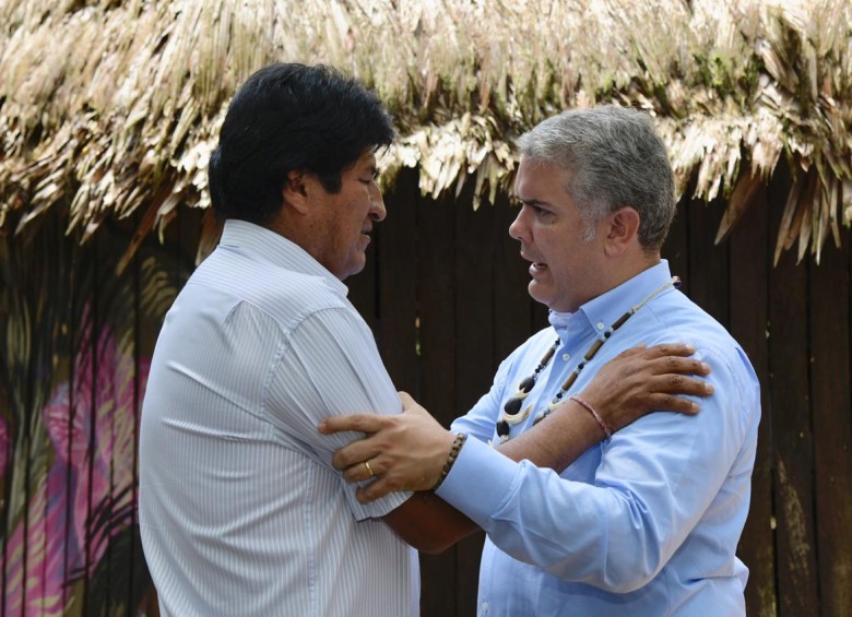 En el marco de la instalación de la Cumbre Presidencial por la Amazonía, el presidente de la República, Iván Duque Márquez. FOTO: Colprensa