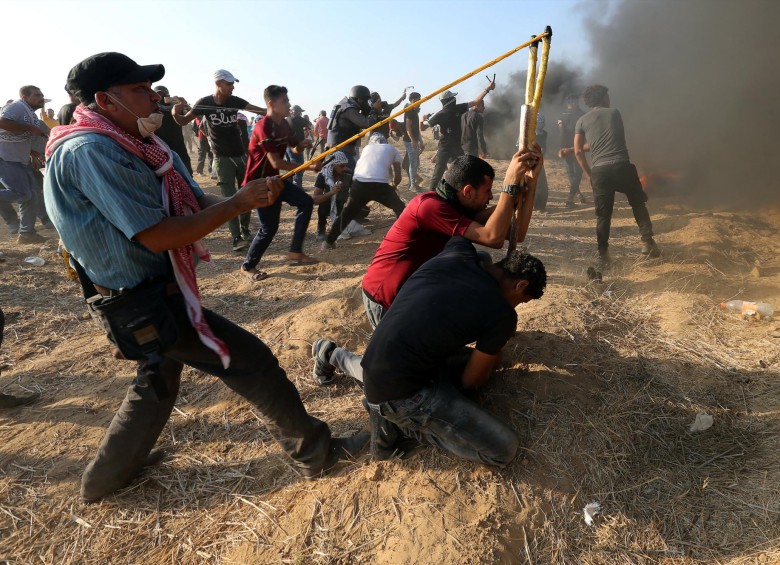 Los conflictos entre israelíes y palestinos no paran en la Franja de Gaza. FOTO REUTERS