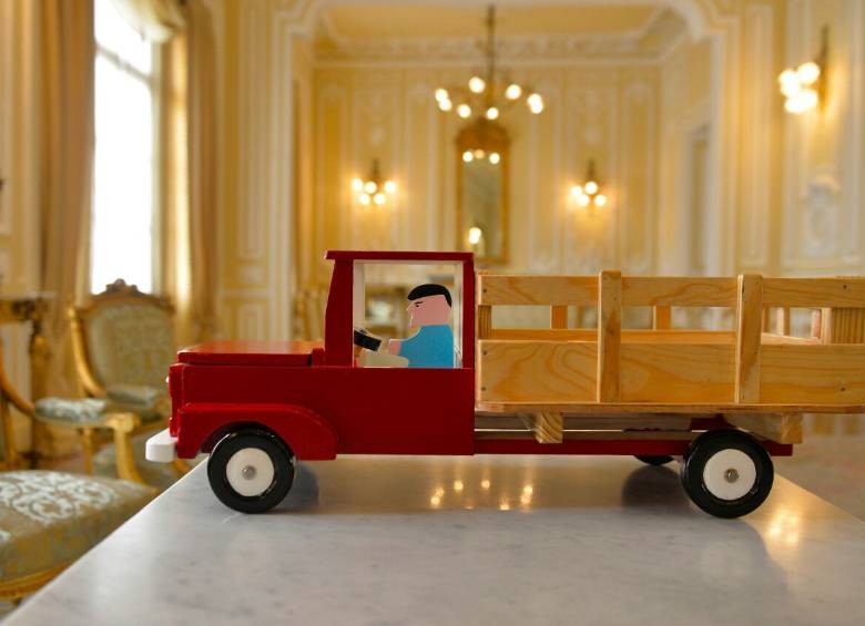El carro del príncipe Jorge. Foto Cortesía Presidencia