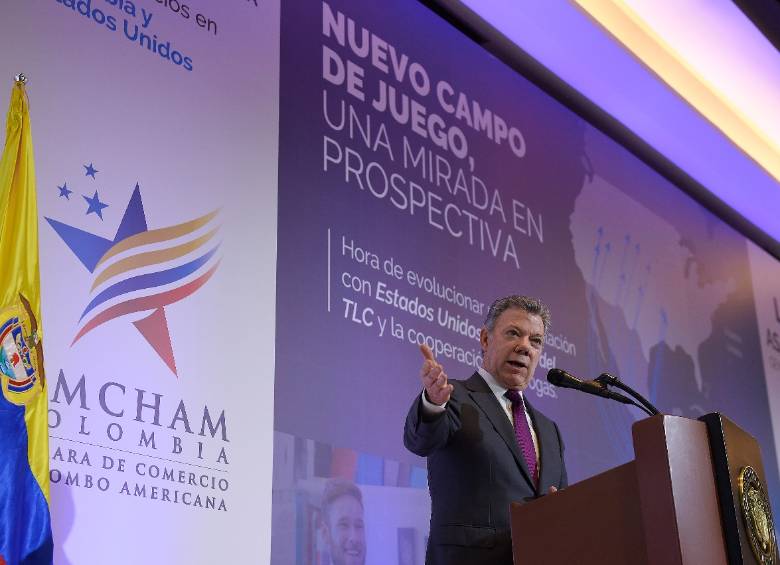 El presidente de la República, Juan Manuel Santos. Foto: Colprensa. 