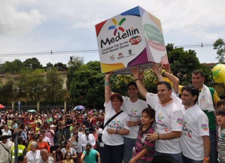 Entre 2012 y 2013 el Medellín soñó con ganar la sede de las justas de 2018 que finalmente ganó Buenos Aires. FOTO Cortesía Alcaldía