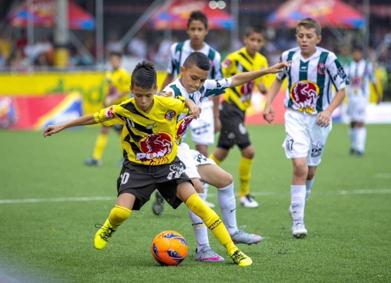 Chapecó es el invitado de honor para jugar el Ponyfútbol. Foto Juan Antonio Sánchez.