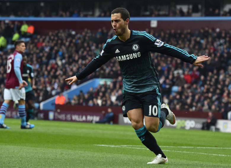 Desde su llegada a Londres, Hazard ha jugado 147 partidos y marcando 43 tantos. FOTO AFP