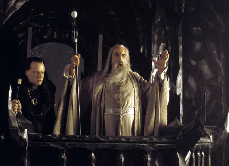 Christopher Lee será recordado, entre otras, por su papel como Saruman en el Señor de los anillos. FOTO ARCHIVO 