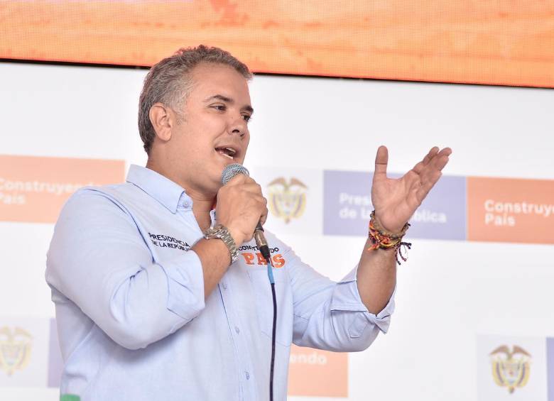 Iván Duque. FOTO COlPRENSA