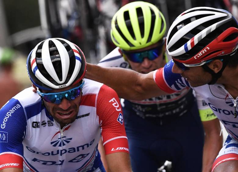 En video | En medio del llanto Thibaut Pinot se retiró del Tour