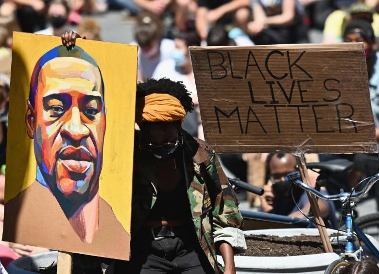 Las protestas antirracistas originadas por la muerte de George Floyd son quizá las más grandes desde 1968. FOTO AFP