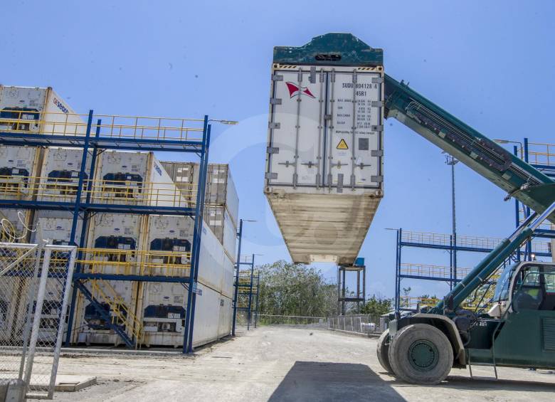 Solo en julio, desde Antioquia se exportaron productos por US$364,8 millones, según el Dane. Foto: Juan Antonio Sánchez.